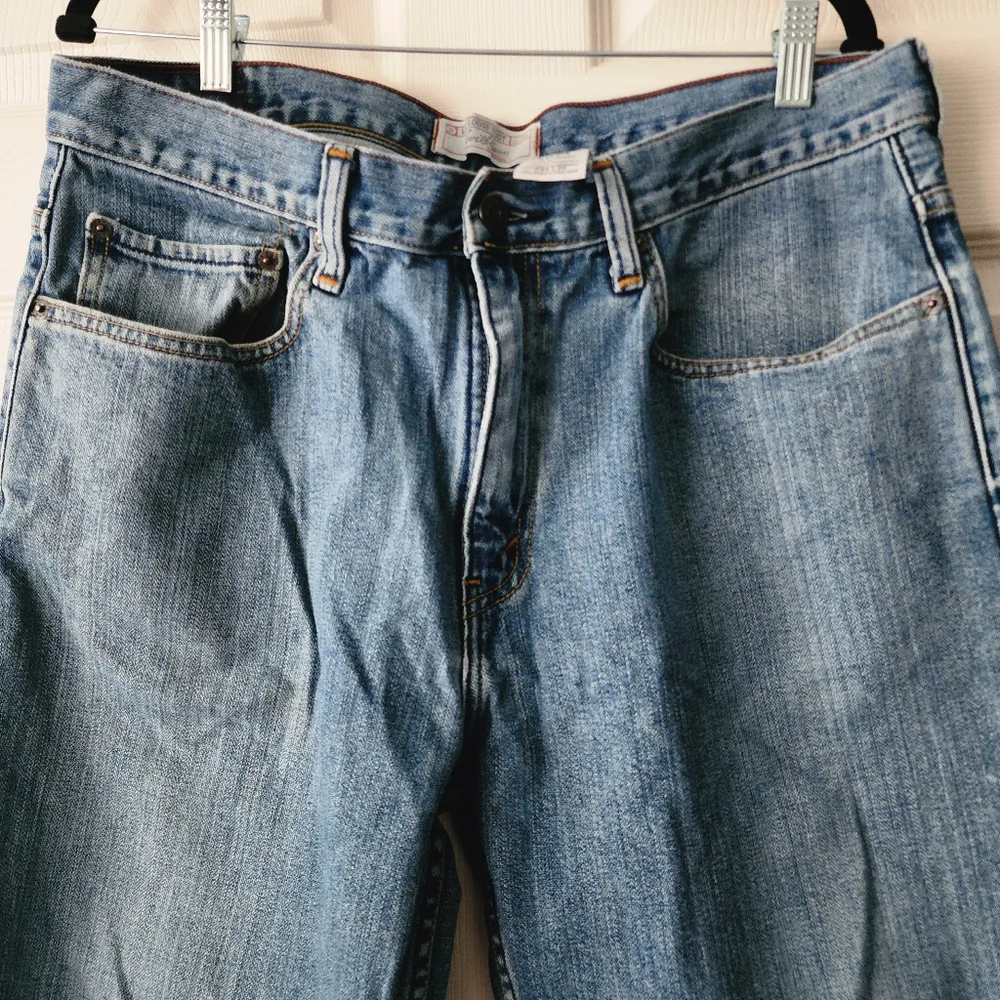 Levi's Low Loose Boot Fit  Blue Jeans
